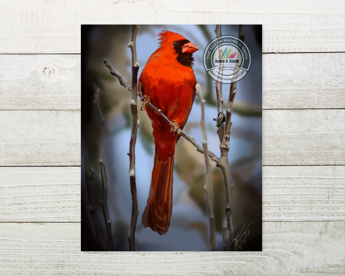 Proud Cardinal - 8 x 10 Open Edition Print