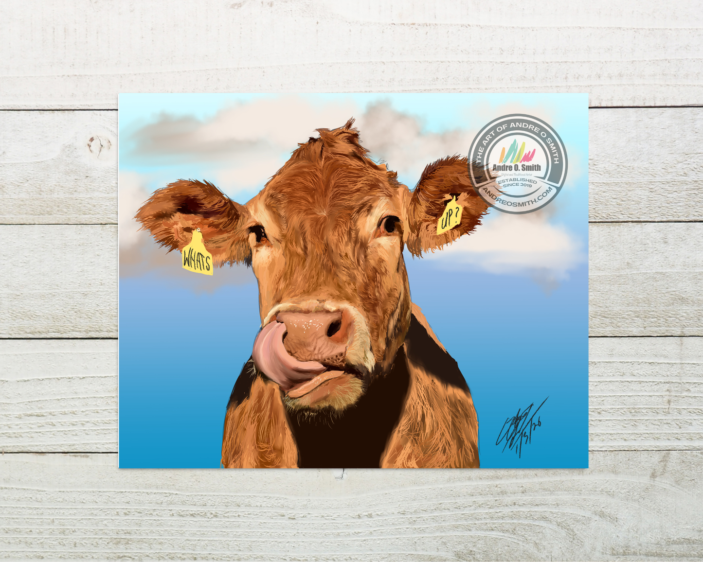 The Cow - 8 x 10 Open Edition Print