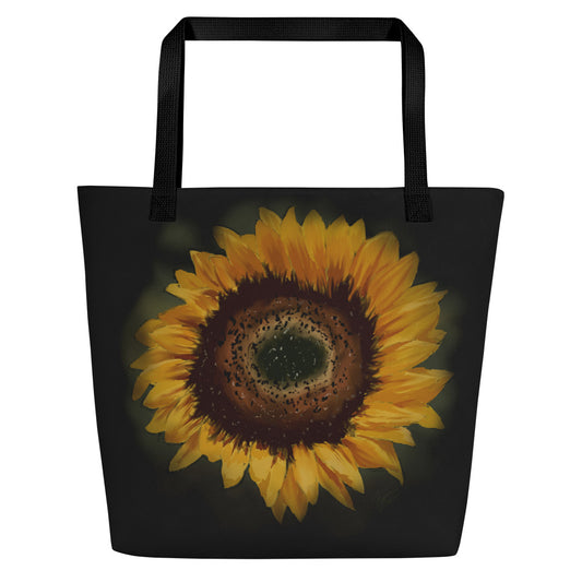 Hope In Darkness - All-Over Print Large Tote Bag