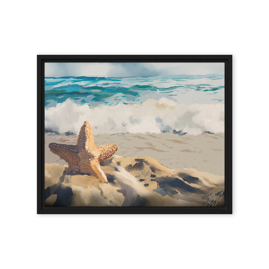 Starfish Series No. 2 - Framed Canvas