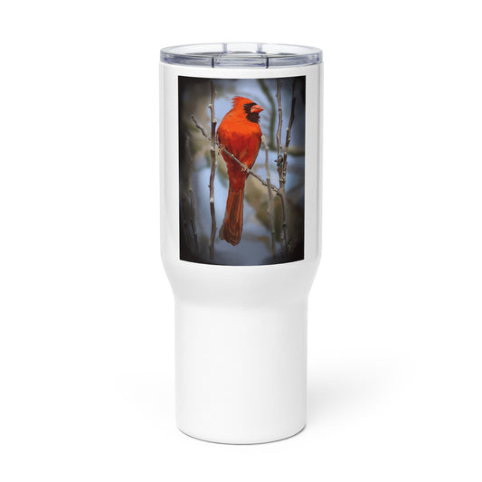Proud Cardinal - Travel mug with a handle