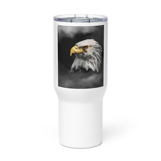 Mystic Eagle - Travel mug with a handle
