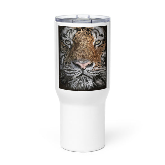 Tiger No. 2 - Travel mug with a handle