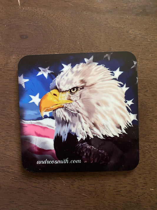 American Spirit - Hard Plastic Coaster